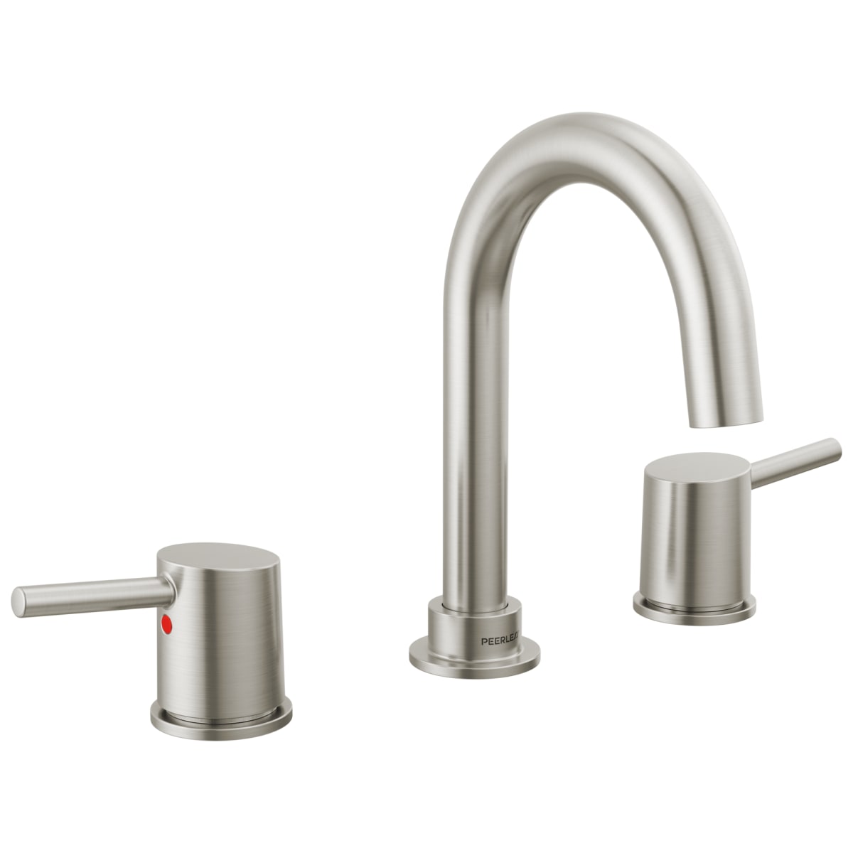 PEERLESS FAUCET Peerless Faucet P3547LF-BN Precept Two-Handle Widespread Bath Faucet (Fits 3-hole 6-16 in)