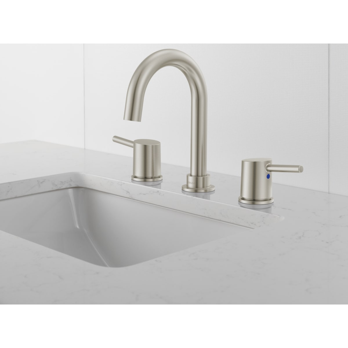 PEERLESS FAUCET Peerless Faucet P3547LF-BN Precept Two-Handle Widespread Bath Faucet (Fits 3-hole 6-16 in)