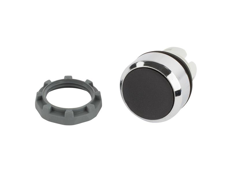 ABB Abb MP1-30B 22mm Modular Pushbutton Momentary Flush Chrome Bezel (22 mm)