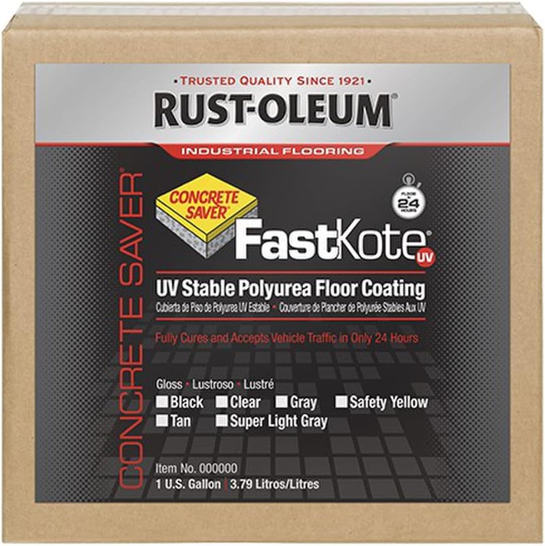 RUST-OLEUM Rust-Oleum 278478 FastKote UV Gloss 1 Gallon Kit