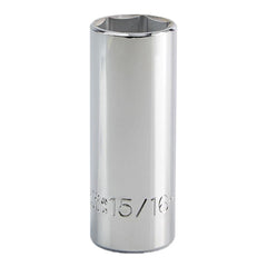 PROTO Proto J5330H Deep Socket 6-Point 1/2 in Drive (15/16 in)