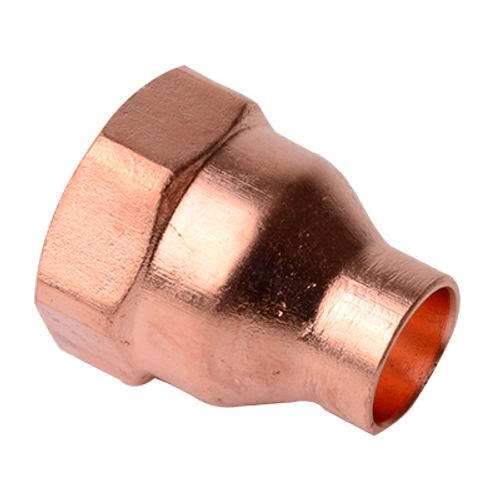 DIVERSITECH Diversitech C105-0057 Copper Female Adapter C x F 5/8 in OD x 1/2 in ID x 3/4 in (Order Multiple 25)