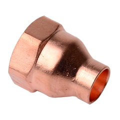 DIVERSITECH Diversitech C105-0057 Copper Female Adapter C x F 5/8 in OD x 1/2 in ID x 3/4 in (Order Multiple 25)