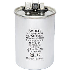 DIVERSITECH Diversitech 3GR7560 Motor Run Capacitor 370 VAC (60+7.5 uF) 3GR7560