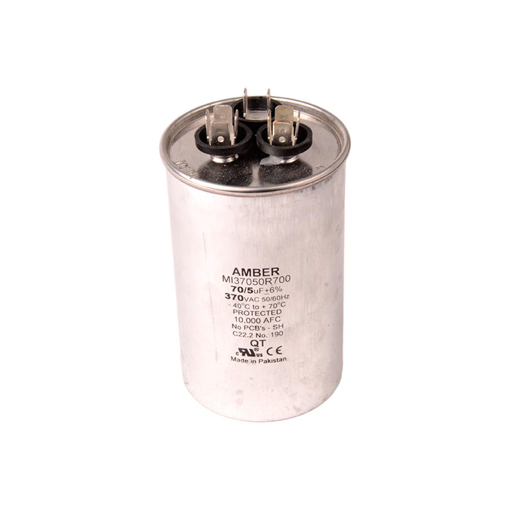DIVERSITECH Diversitech 3GR0570 Round Motor Run Capacitor 70/5 Mfd 370 Vac