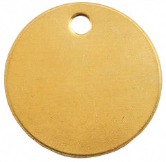C H HANSON C H Hanson 41849 Blank Tag (1-3/8 in Dia / 100 Pack) 38M397