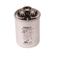 DIVERSITECH Diversitech 3GR0520 Motor Run Capacitor 370 VAC (20+5 uF, Pack of 1)