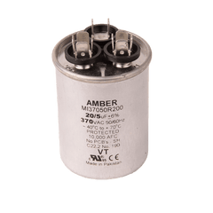 DIVERSITECH Diversitech 3GR0520 Motor Run Capacitor 370 VAC (20+5 uF, Pack of 1)