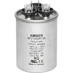 DIVERSITECH Diversitech 3GR0515 Motor Run Capacitor 370 VAC (Round 15+5 uF)