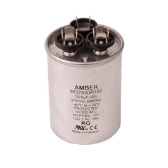 DIVERSITECH Diversitech 3GR0515 Motor Run Capacitor 370 VAC (Round 15+5 uF)
