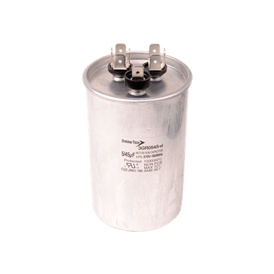 DIVERSITECH Diversitech 3GR0545 Motor Run Capacitor 45+5 uF 370V (Round)