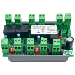 FUNCTIONAL DEVICES Functional Devices RIBMNLB-4NO Track Mount AHU Fan Safety Alarm Circuit 24 VAC/DC (2.75 in track mount)