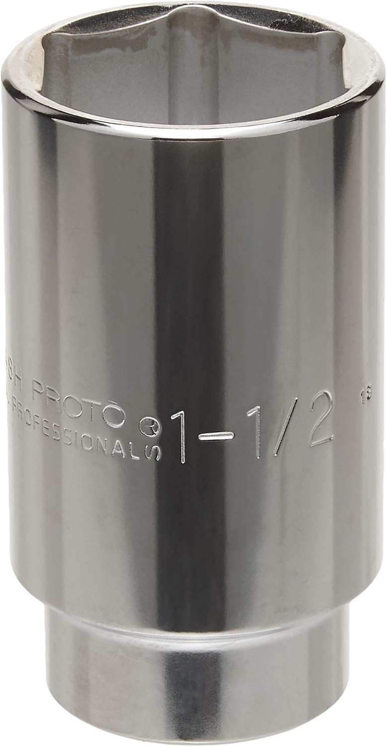 PROTO Proto J5348H Socket 1/2 in Drive 1-1/2 in Hex (Deep)