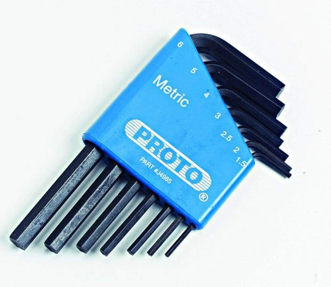 PROTO Proto J4985 Hex Key Set 7 Pieces M3 (One Size)
