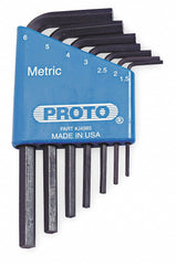PROTO Proto J4985 Hex Key Set 7 Pieces M3 (One Size)
