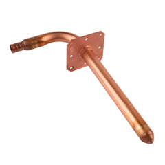 SIOUX CHIEF Sioux Chief 630X248E copper stub out elbow for 1/2 in PEX with ear 1/2 in x 3-1/2 in x 8 in S630X248E