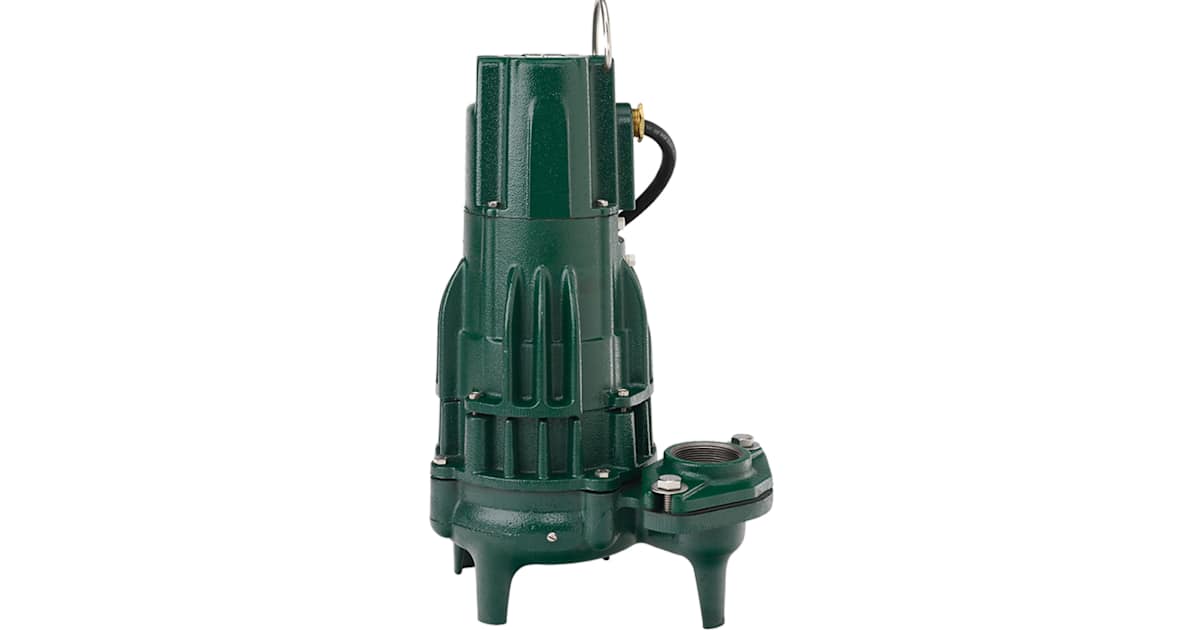 ZOELLER Zoeller 295-0009 G295 submersible sewage pump 2 HP (20 ft cord) 295-0009
