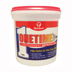 RED DEVIL Red Devil 0541 Onetime 1 Gal Lightweight Acrylic Spackling Compound