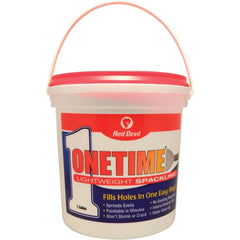 RED DEVIL Red Devil 0541 Onetime 1 Gal Lightweight Acrylic Spackling Compound