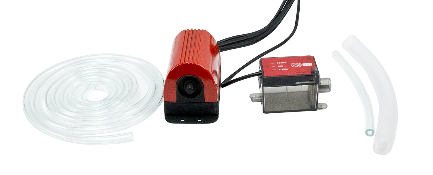 DIVERSITECH Diversitech CVMINI ClearVue Mini Condensate Pump 120-240V (7 x 6.25 x 3.5 inches)
