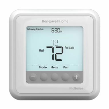 HONEYWELL Honeywell TH6220U2000/U T6 Pro Programmable Thermostat Battery/Hardwired (4.06 x 1.09 x 4.06 inches)