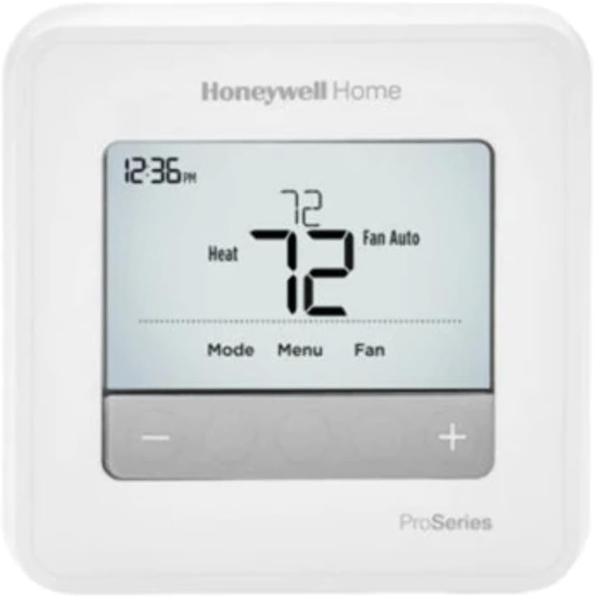 HONEYWELL Honeywell TH4210U2002/U T4 Pro Programmable Thermostat 24 Volts (6.3 x 5.2 x 2.4 inches)
