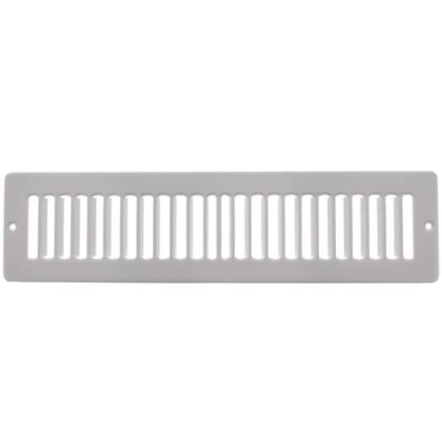 HART & COOLEY Hart & Cooley 011302 Toe Space Grille (12 x 2) 420-12X02-WH