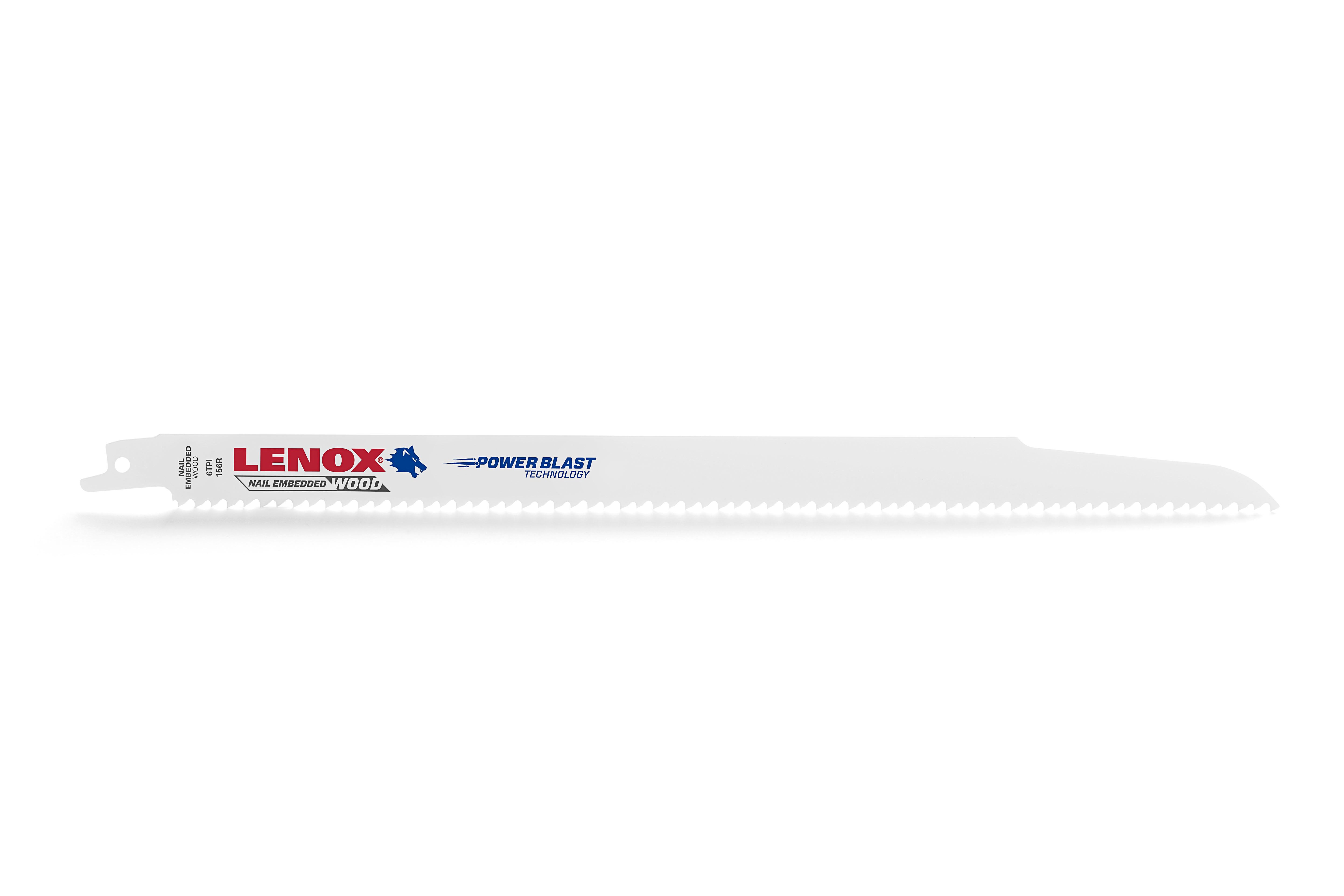 LENOX Lenox 20585156R Bi-Metal Reciprocating Saw Blade 12 in 6 TPI (3/4 x .050, 5-Pack)