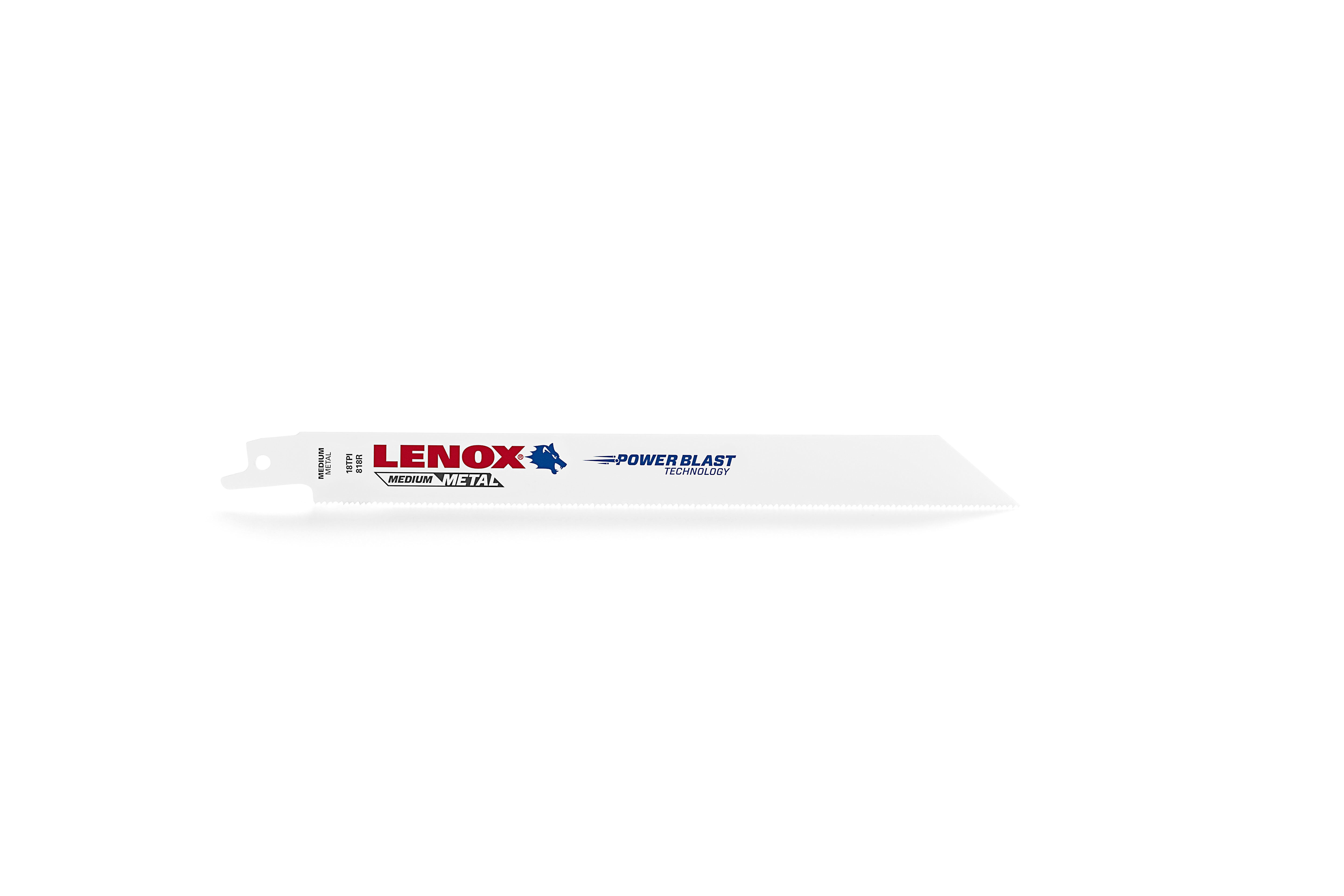 LENOX Lenox 20578818R Bi-Metal Reciprocating Saw Blade 8-Inch (5/Pack) Replacement 20578818R