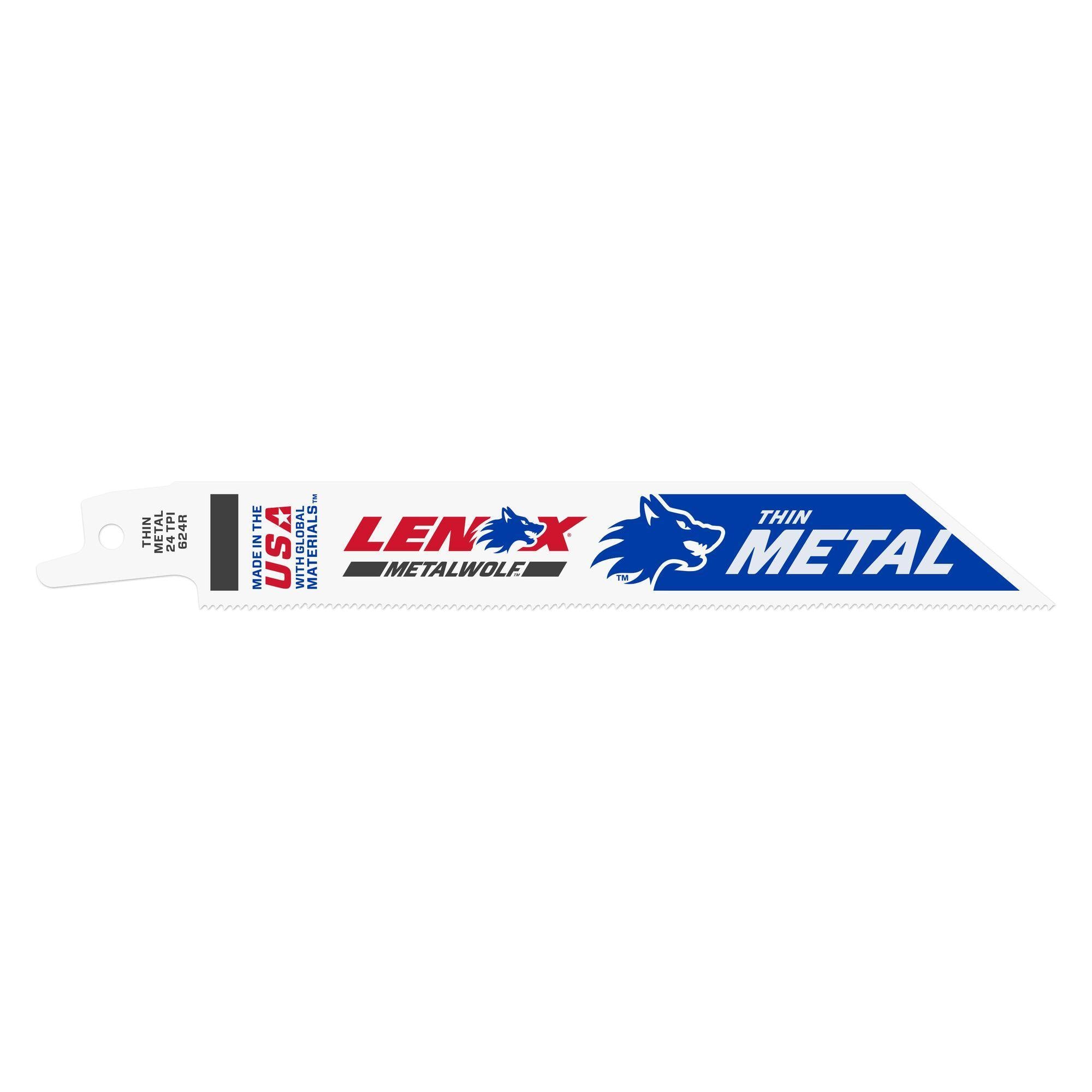 LENOX Lenox 20578818R Bi-Metal Reciprocating Saw Blade 8-Inch (5/Pack) Replacement 20578818R