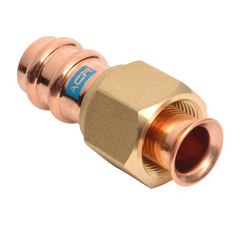 MUELLER INDUSTRIES Mueller Industries RP15728 ACR Press SAE Adapter Flare x P (5/8 in)