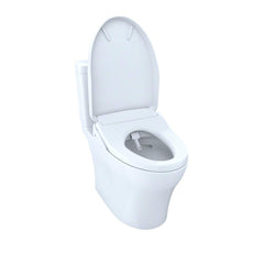 TOTO Toto MW4463046CEMGA#01 Washlet+ Aquia IV Two-Piece Elongated Dual Flush 1.28/0.8 GPF Toilet With Auto Flush S500e Bidet Seat