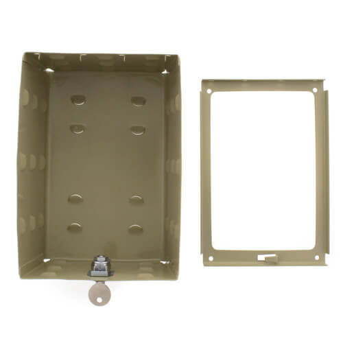WHITE-RODGERS White-Rodgers F29-0222 Thermostat Guard Hinged Cover Ring Base (6 x 3.9 x 8.6 inches)