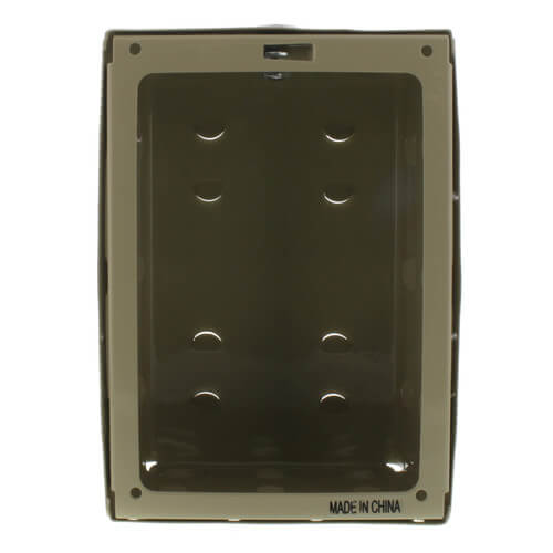 WHITE-RODGERS White-Rodgers F29-0222 Thermostat Guard Hinged Cover Ring Base (6 x 3.9 x 8.6 inches)