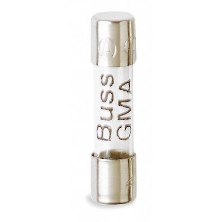 EATON BUSSMANN Eaton Bussmann GMA-4-R Miniature Fuse 4A 125V AC (20mm x 5mm Pack of 5) Littelfuse 235