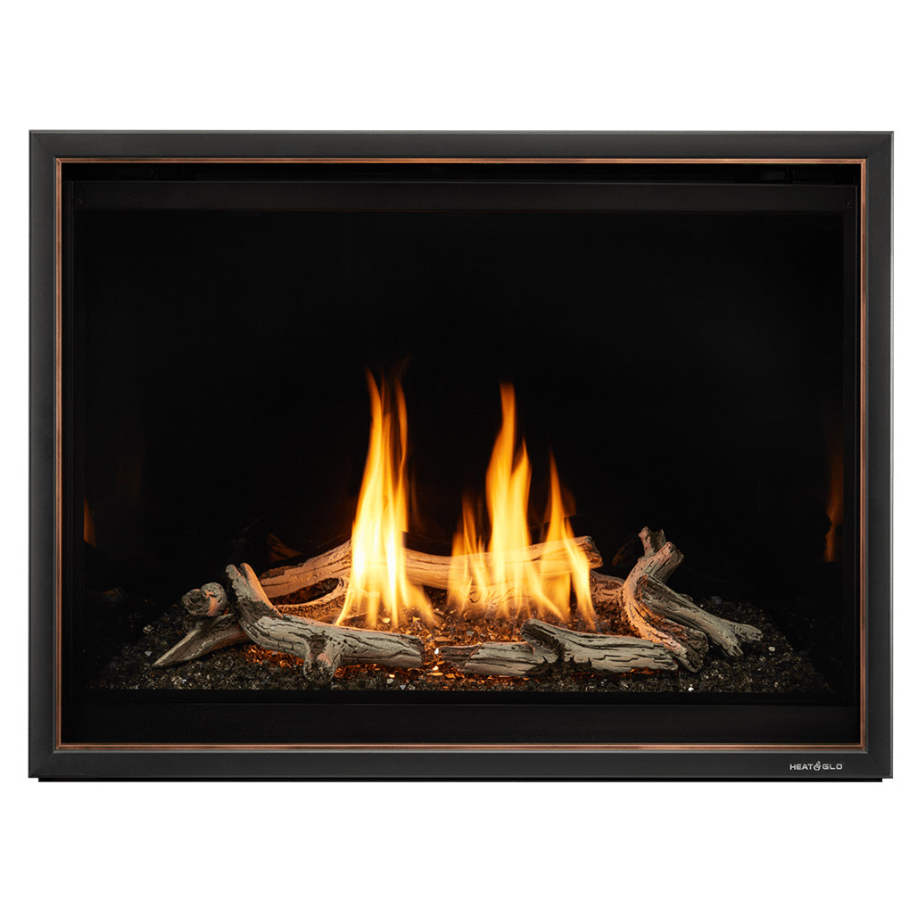 HEAT & GLO Heat and Glo 8KMOD 8K Modern Gas Fireplace 36,000 BTU (41-1/4 in)