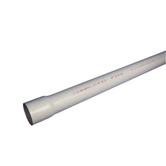 CHARLOTTE PIPE Charlotte Pipe PVC 07300B 0600 3 in Sch 40 Belled End Pipe (10 ft)