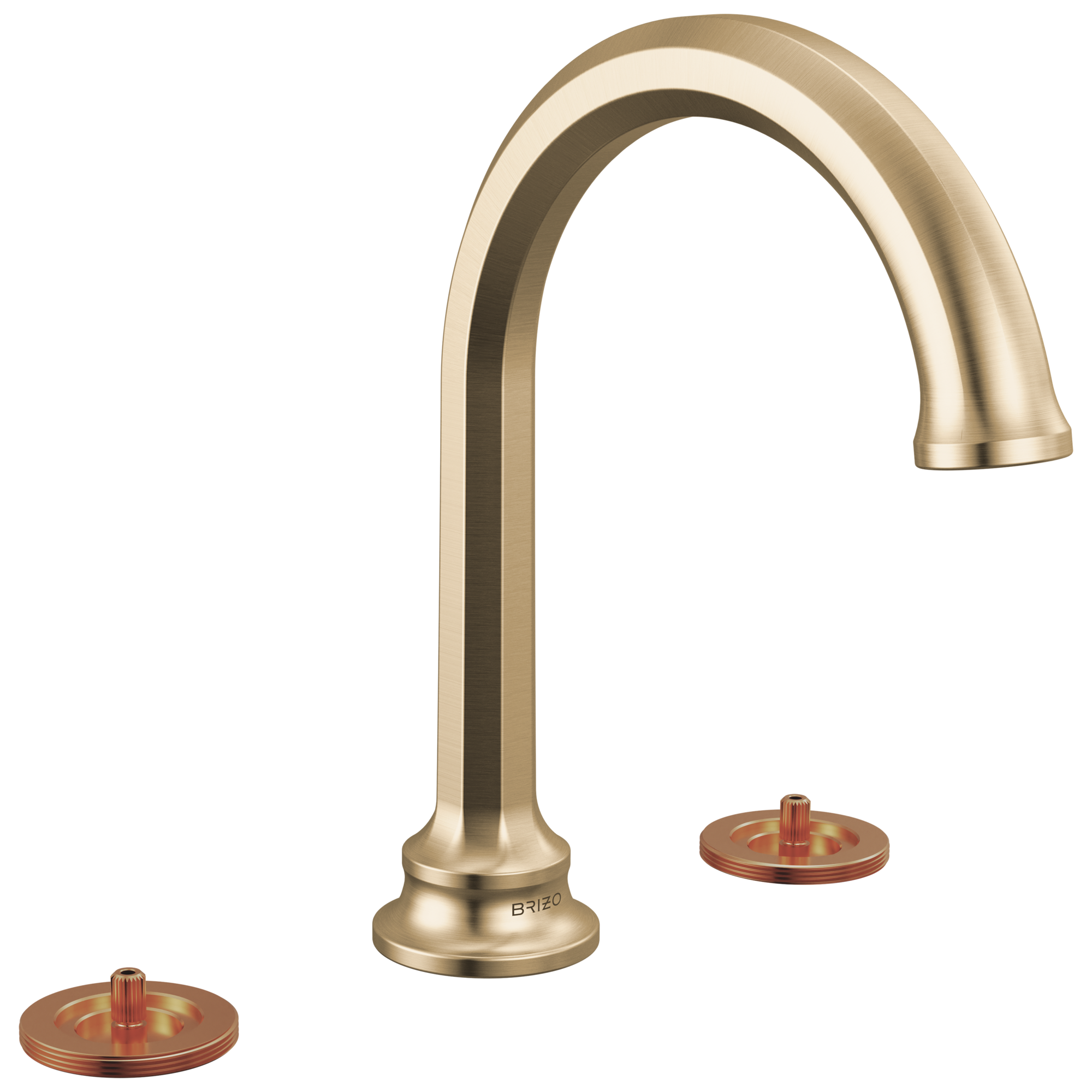 BRIZO Brizo 65365LF-GLLHP Beauclere Widespread Lavatory Faucet Arc Spout (3-Hole)