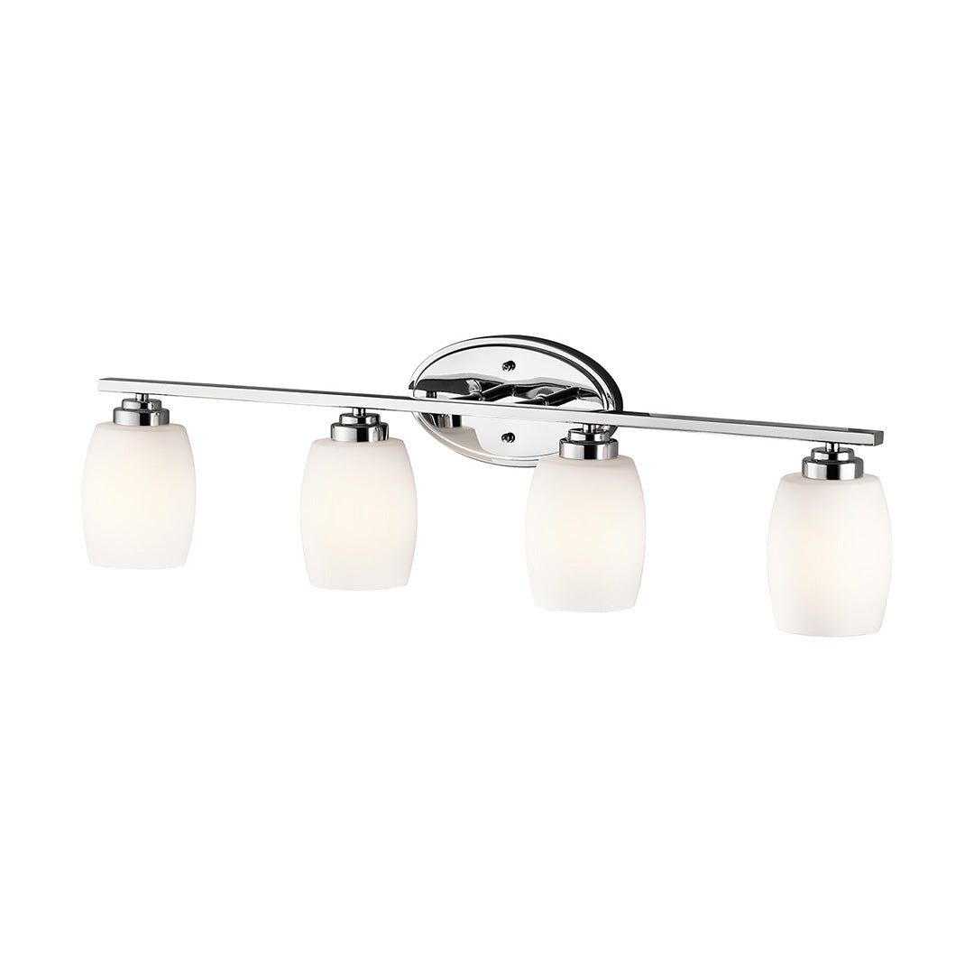 KICHLER Kichler 5099CH Eileen 4-Light Vanity Light 100W (33.75 in / 4-Light)