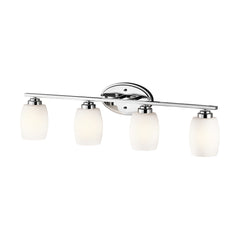 KICHLER Kichler 5099CH Eileen 4-Light Vanity Light 100W (33.75 in / 4-Light)