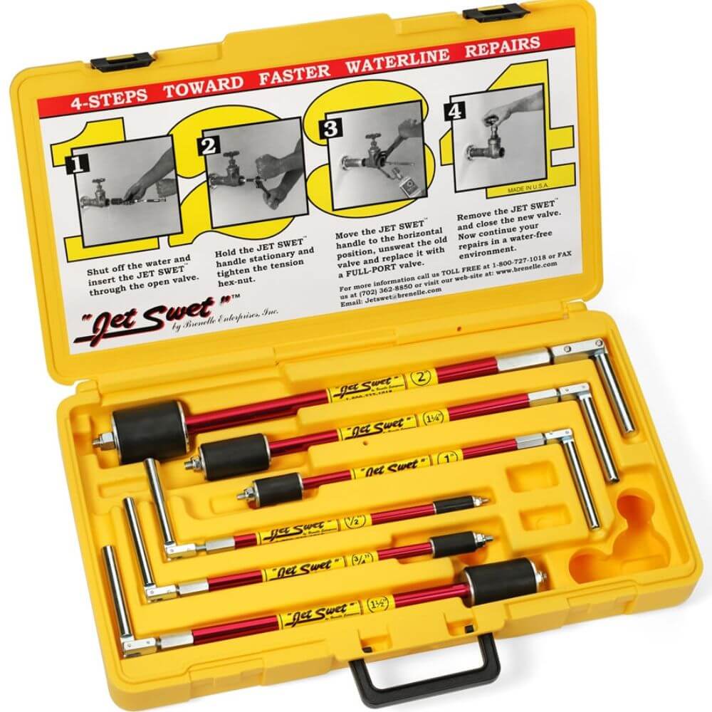 JET SWET Jet Swet 6100 Full Jet Swet Kit (1/2 in - 2 in)
