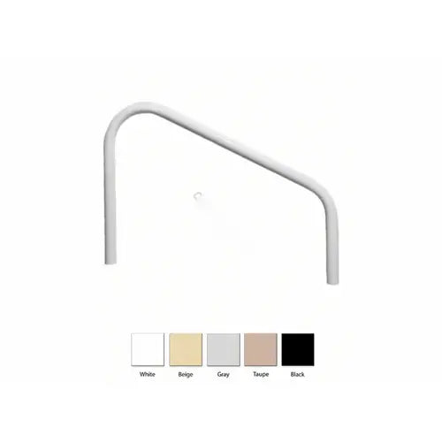 SAFTRON Saftron DR-236-G Deck Mounted 2-Bend Handrail (36W x 24H, Pair)