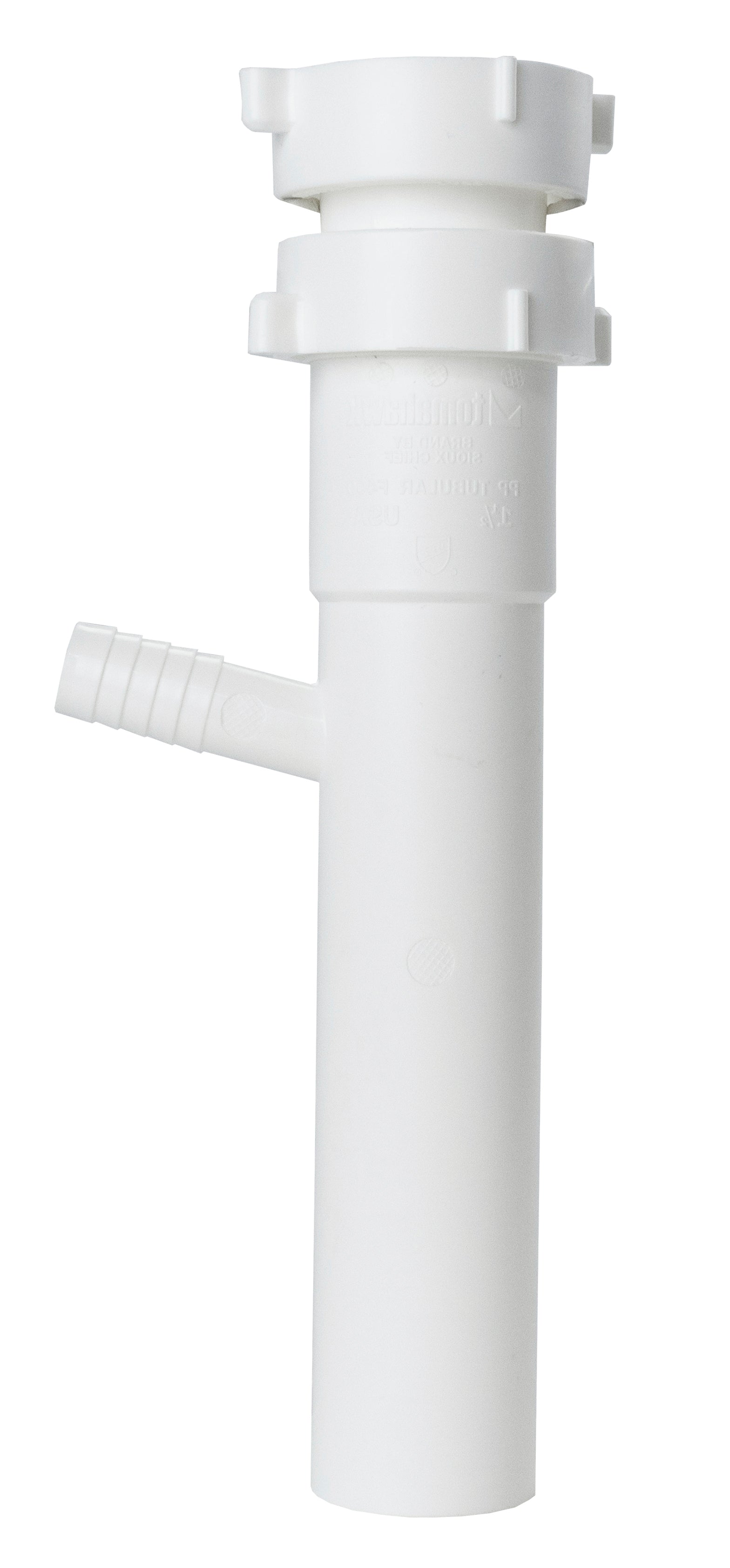 SIOUX CHIEF Sioux Chief 230-57060825 Dishwasher Tailpiece All-Purpose 1-1/2 x 8 w/ 1/2 DWBR