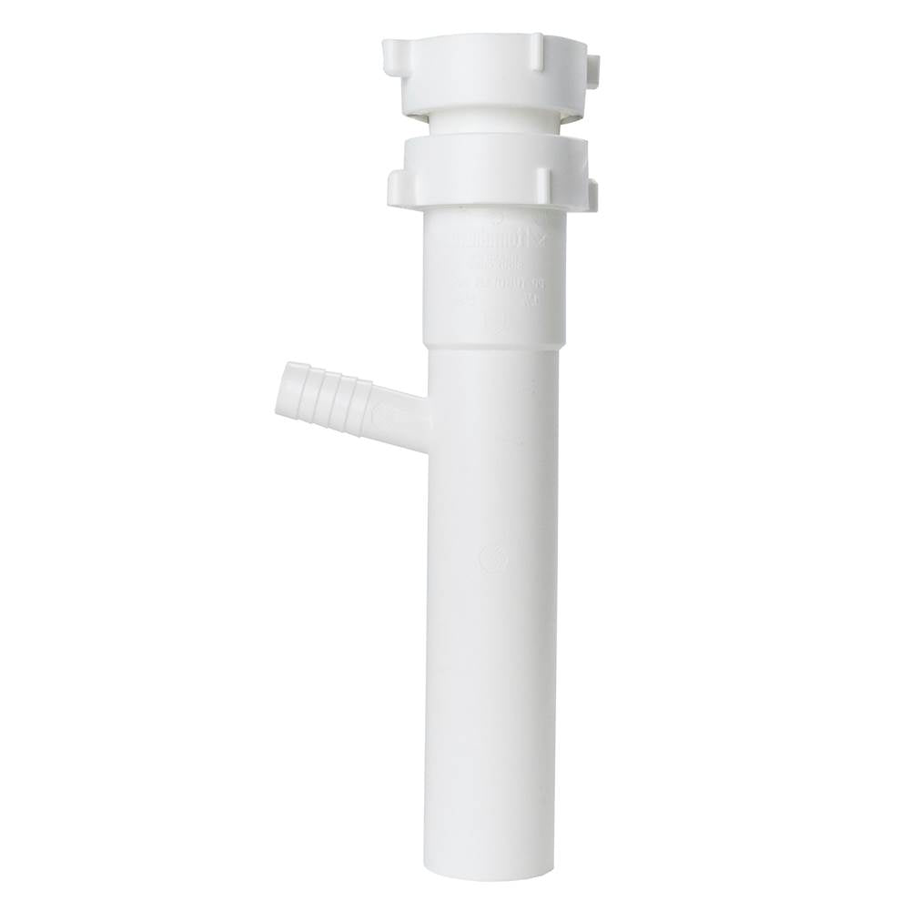 SIOUX CHIEF Sioux Chief 230-57060825 Dishwasher Tailpiece All-Purpose 1-1/2 x 8 w/ 1/2 DWBR