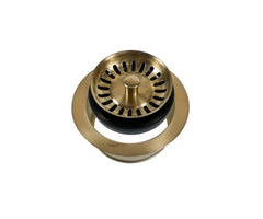 MOUNTAIN PLUMBING Mountain Plumbing MT200EV/ULB Complete Stopper and Strainer Unit Waste Disposer Trim (Fits 3-1/2 in Sink)