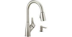 PEERLESS Peerless P7901LF-SSSD-W Apex Single Handle Pull-Down Kitchen Faucet 1.5 GPM 360 Degree