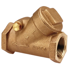NIBCO Nibco T-413-Y 3/4 in. Female Bronze Horizontal Swing Check Valve (3/4 in.) NL74008