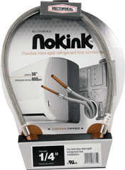 RECTORSEAL Rectorseal 66731 NoKink Flexible Minisplit Refrigerant Line Connector 1/4 x 36 in