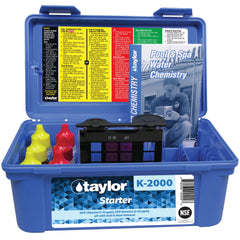TAYLOR Taylor K-2000 Basic Liquid DPD Test Kit High Range (0.75 oz Bottles)