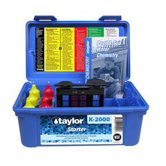 TAYLOR Taylor K-2000 Basic Liquid DPD Test Kit High Range (0.75 oz Bottles)